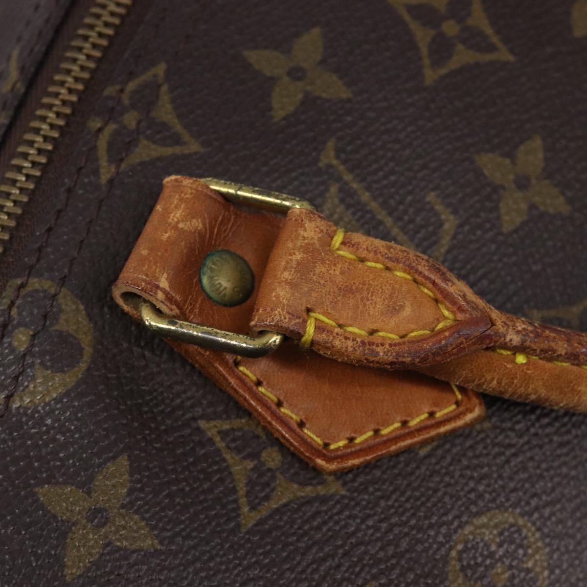 LOUIS VUITTON Monogram Speedy 35 Hand Bag M41524 LV Auth 201435