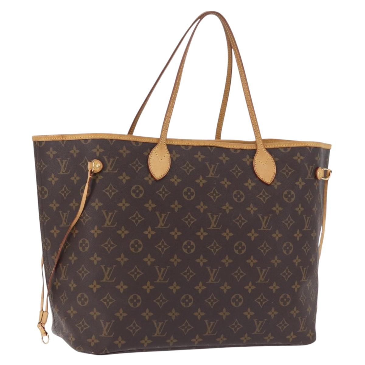 LOUIS VUITTON Monogram Neverfull GM Tote Bag M40157 LV Auth 201436V
