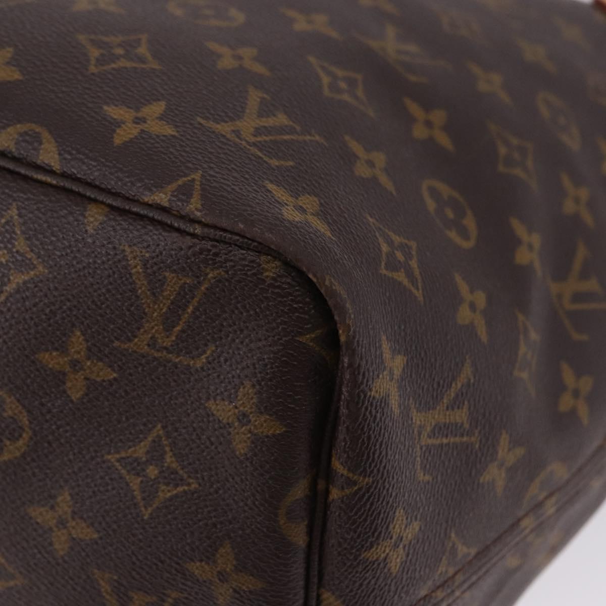 LOUIS VUITTON Monogram Neverfull GM Tote Bag M40157 LV Auth 201436V