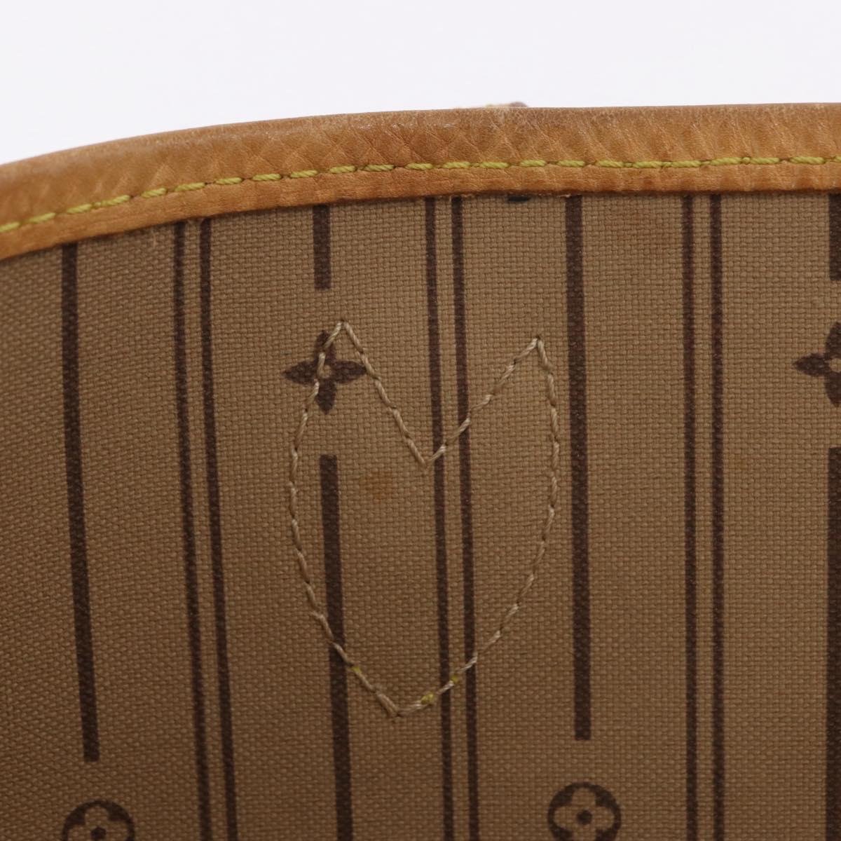 LOUIS VUITTON Monogram Neverfull GM Tote Bag M40157 LV Auth 201436V