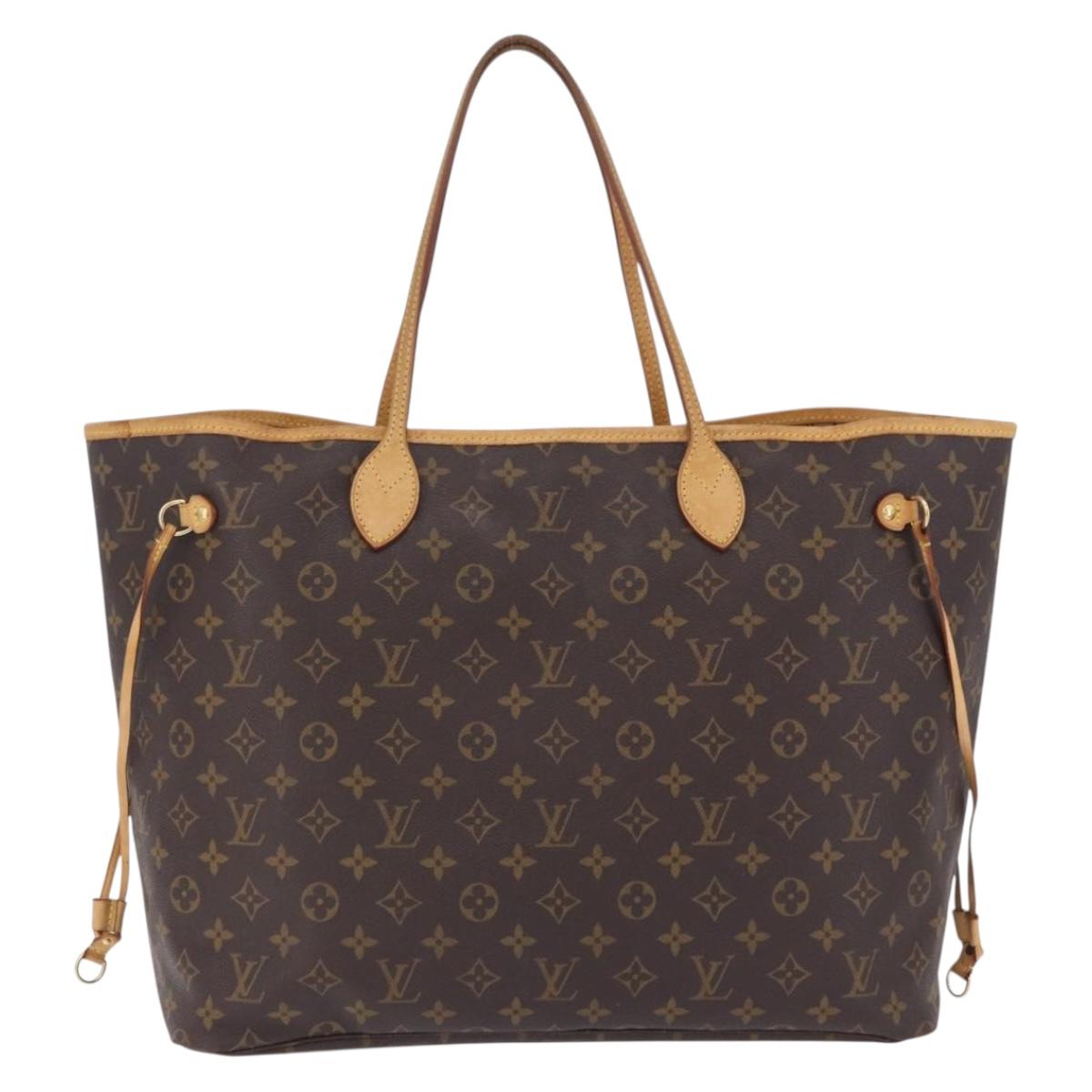 LOUIS VUITTON Monogram Neverfull GM Tote Bag M40157 LV Auth 201436V