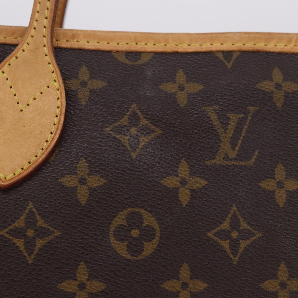 LOUIS VUITTON Monogram Neverfull GM Tote Bag M40157 LV Auth 201436V