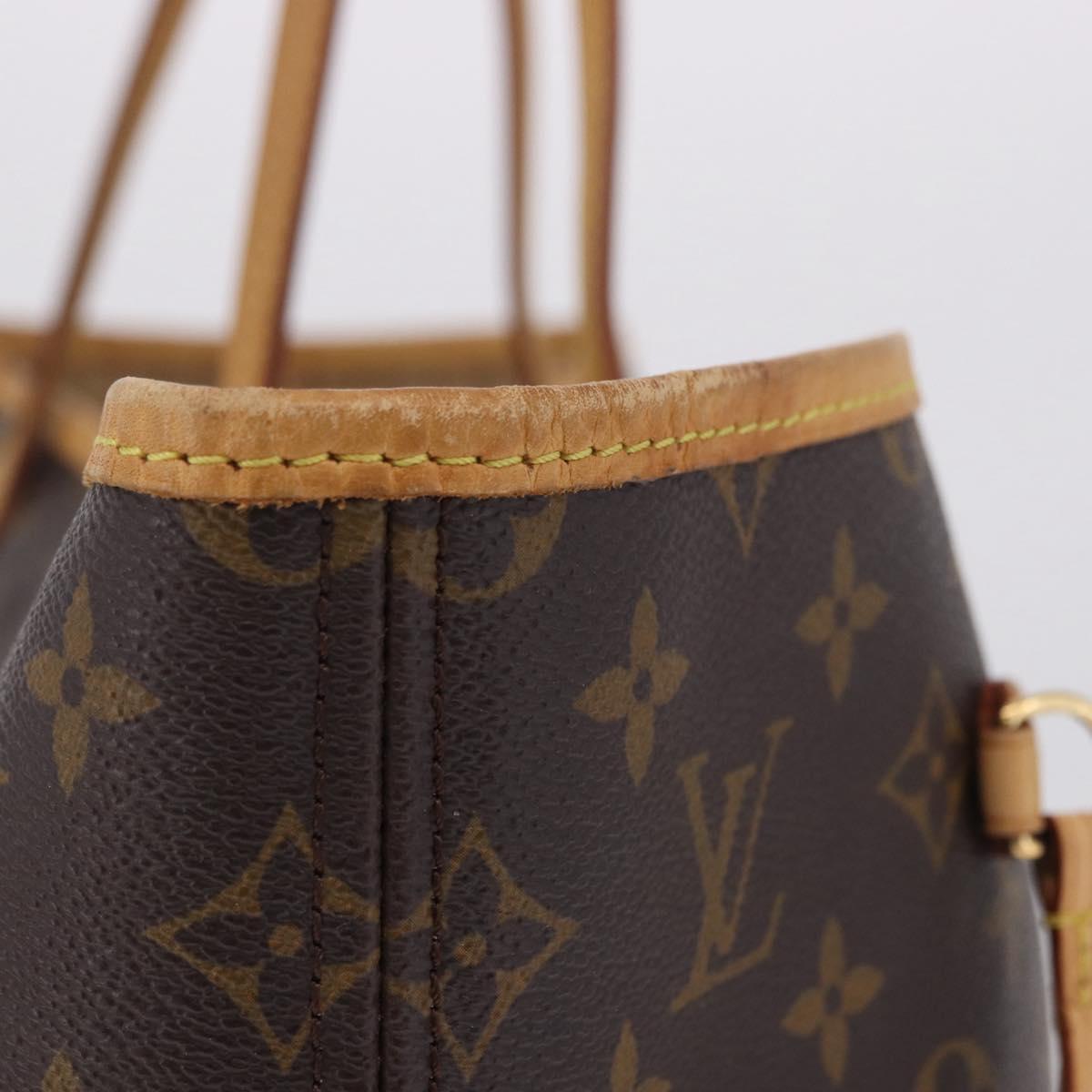 LOUIS VUITTON Monogram Neverfull GM Tote Bag M40157 LV Auth 201436V