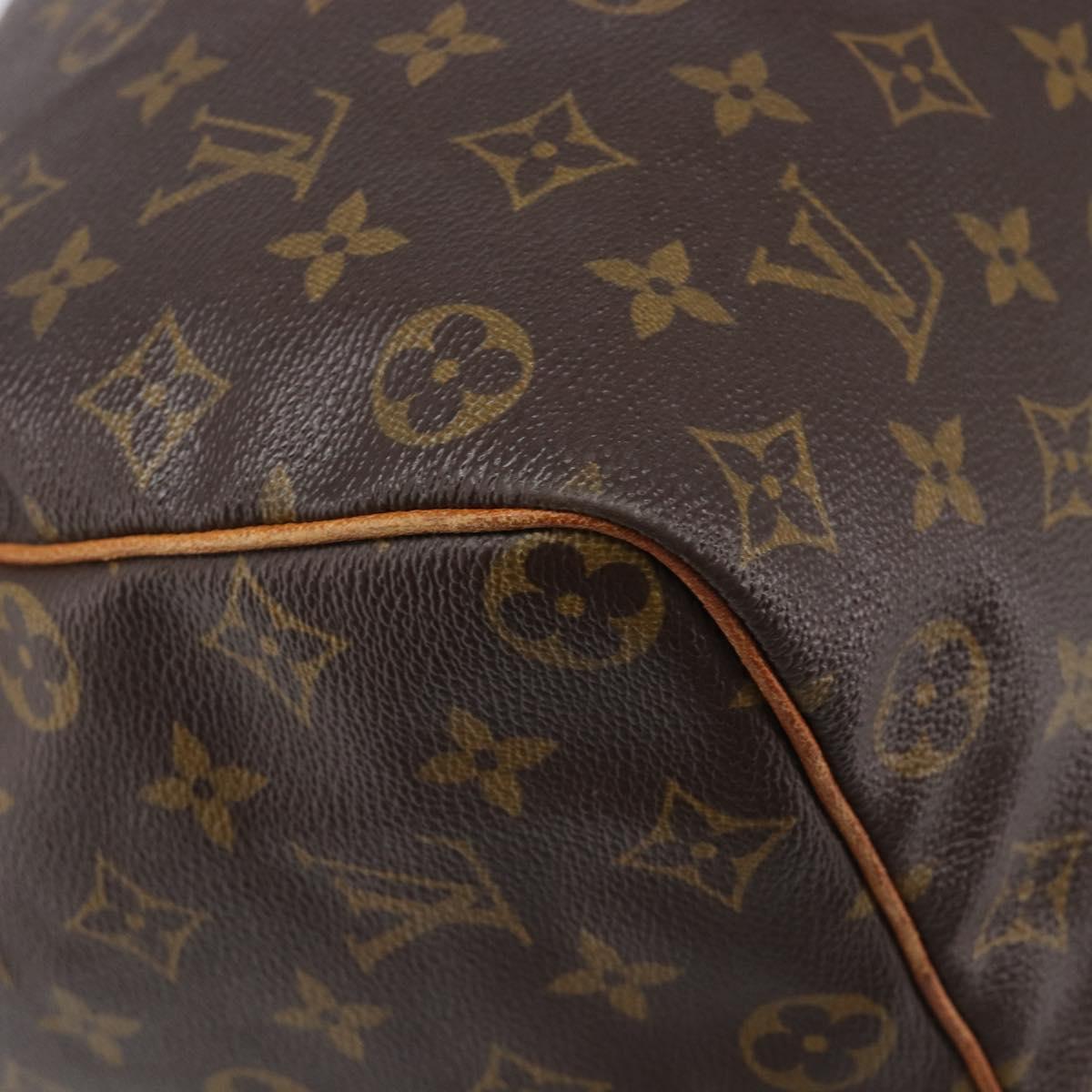 LOUIS VUITTON Monogram Speedy 35 Hand Bag M41524 LV Auth 201442V