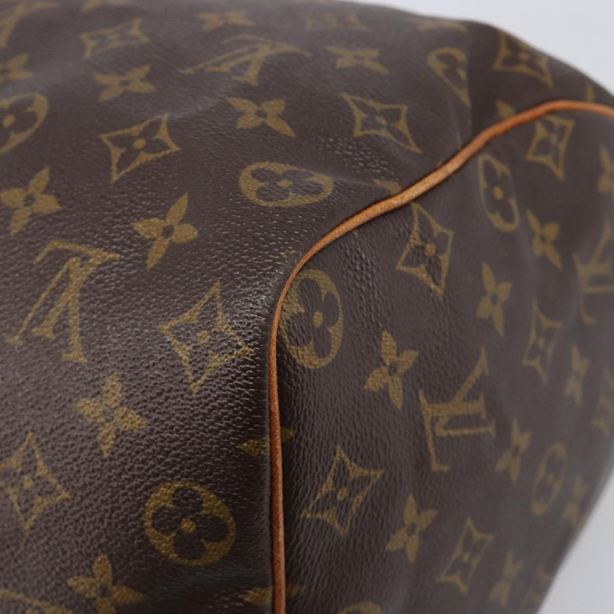 LOUIS VUITTON Monogram Speedy 35 Hand Bag M41524 LV Auth 201442V