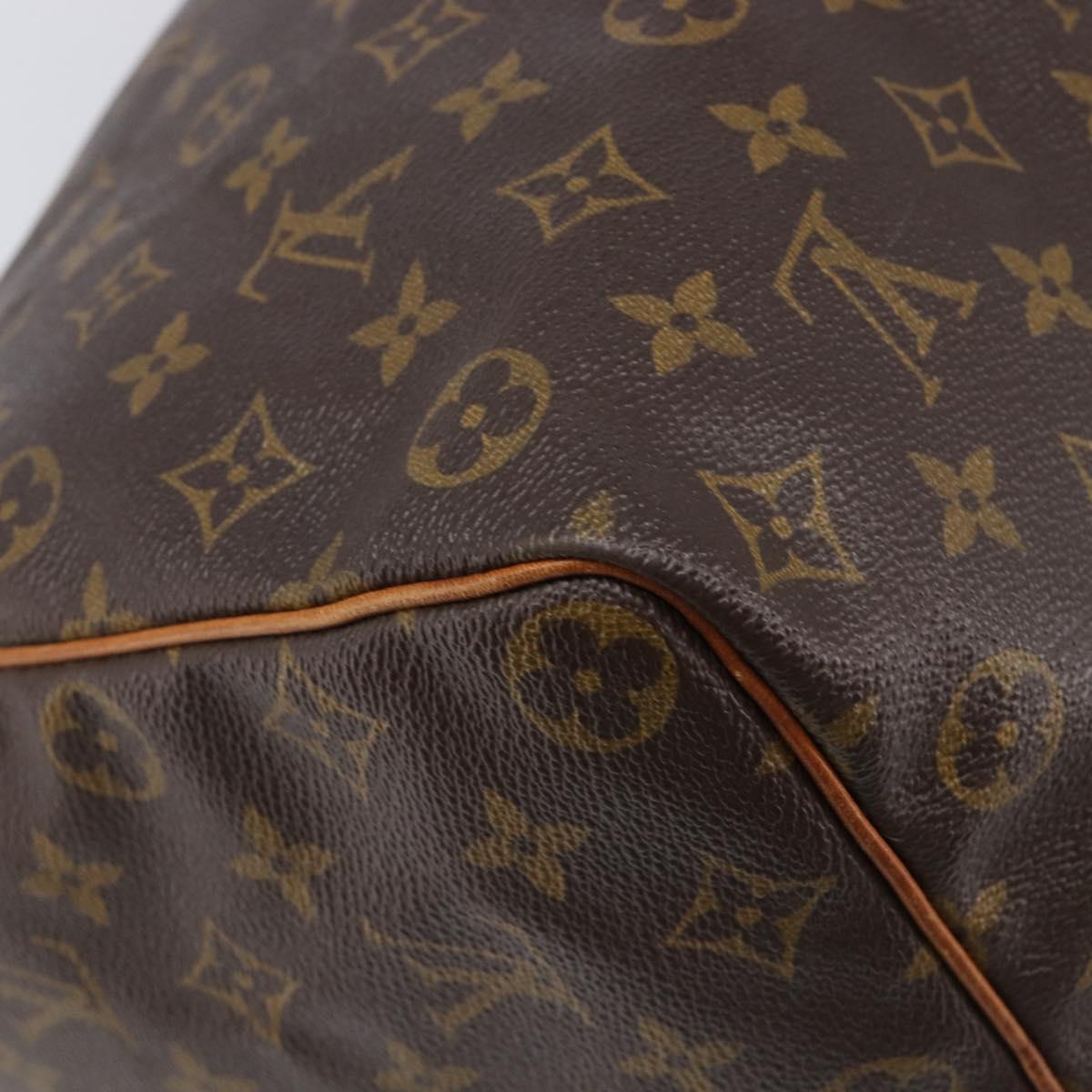 LOUIS VUITTON Monogram Speedy 35 Hand Bag M41524 LV Auth 201442V