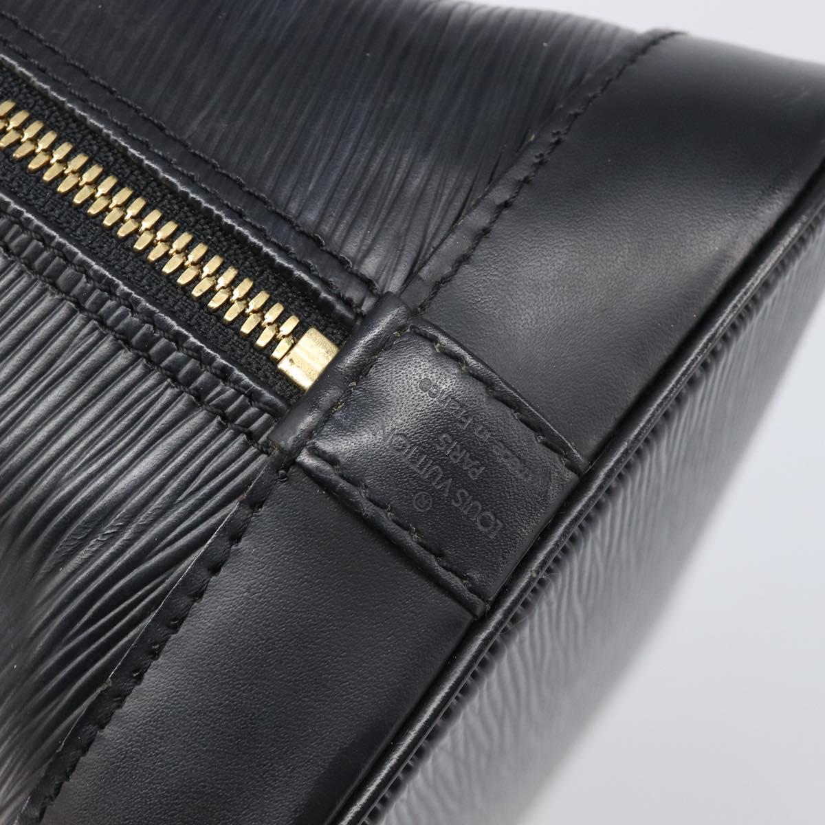 LOUIS VUITTON Epi Alma Hand Bag Noir Black M52142 LV Auth 201447A