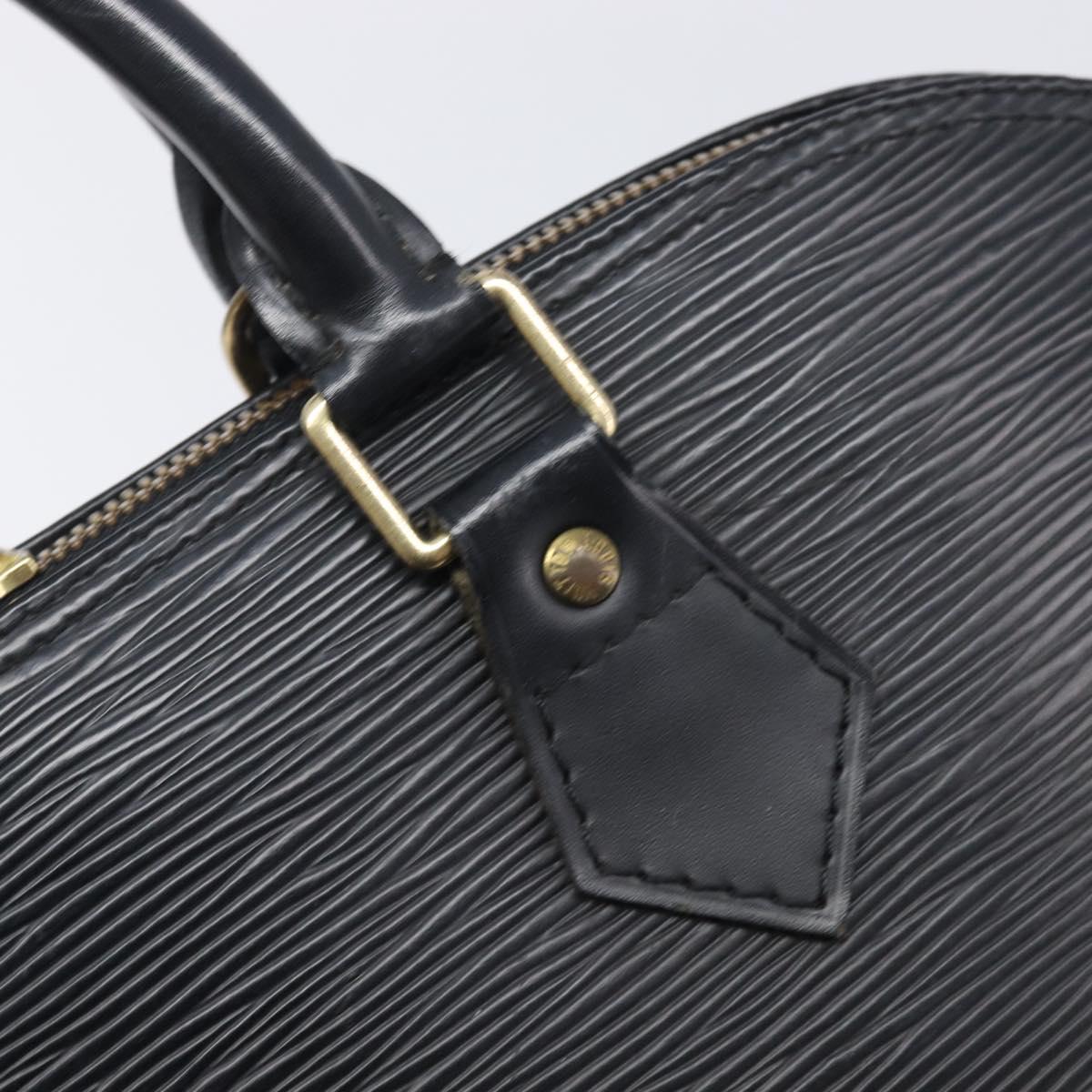 LOUIS VUITTON Epi Alma Hand Bag Noir Black M52142 LV Auth 201447A