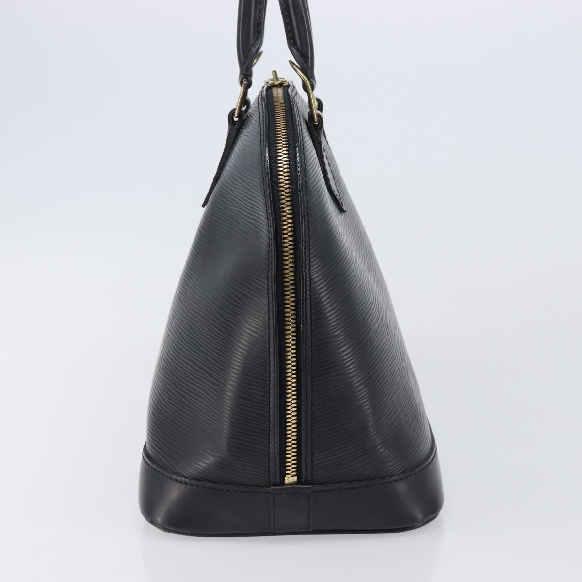 LOUIS VUITTON Epi Alma Hand Bag Noir Black M52142 LV Auth 201447A