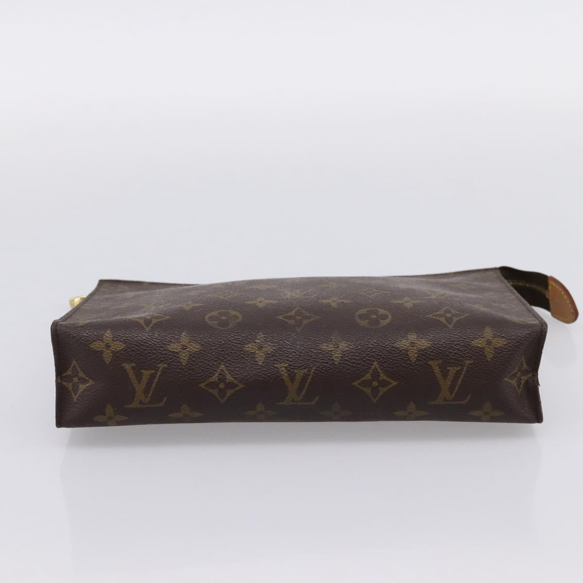 LOUIS VUITTON Monogram Poche Toilette 26 Pouch M47542 LV Auth 201448