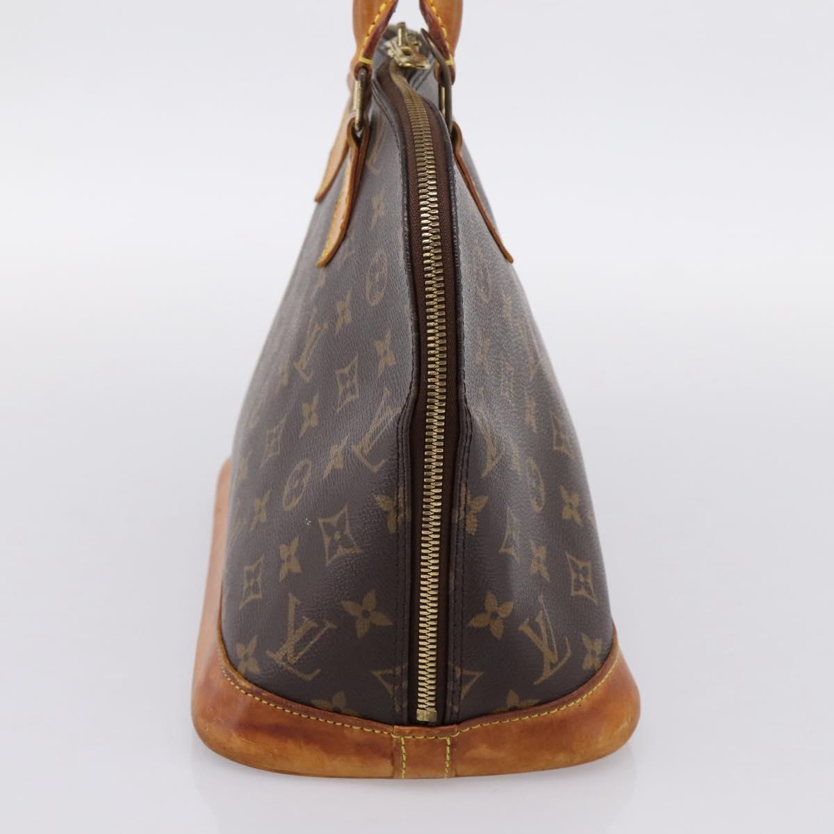 LOUIS VUITTON Monogram Alma Hand Bag M51130 LV Auth 201450
