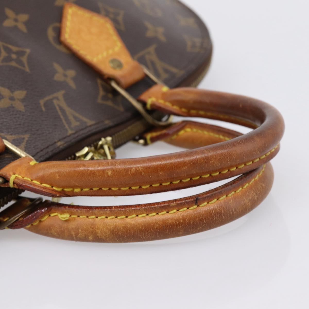 LOUIS VUITTON Monogram Alma Hand Bag M51130 LV Auth 201450