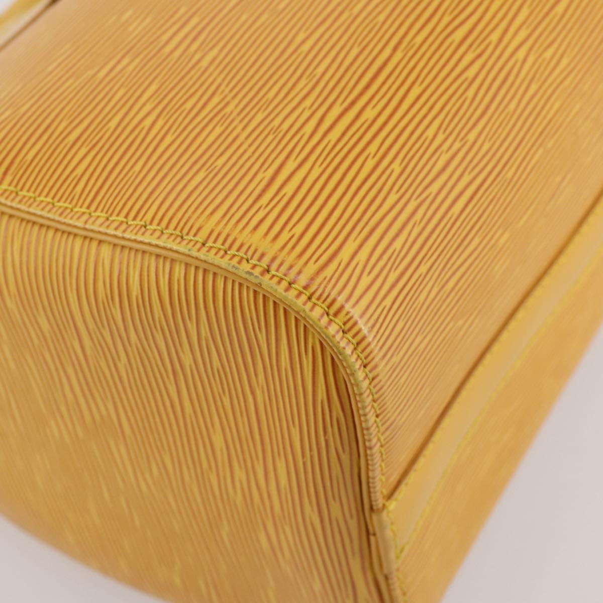 LOUIS VUITTON Epi Speedy 25 Hand Bag Tassili Yellow M43019 LV Auth 201455V
