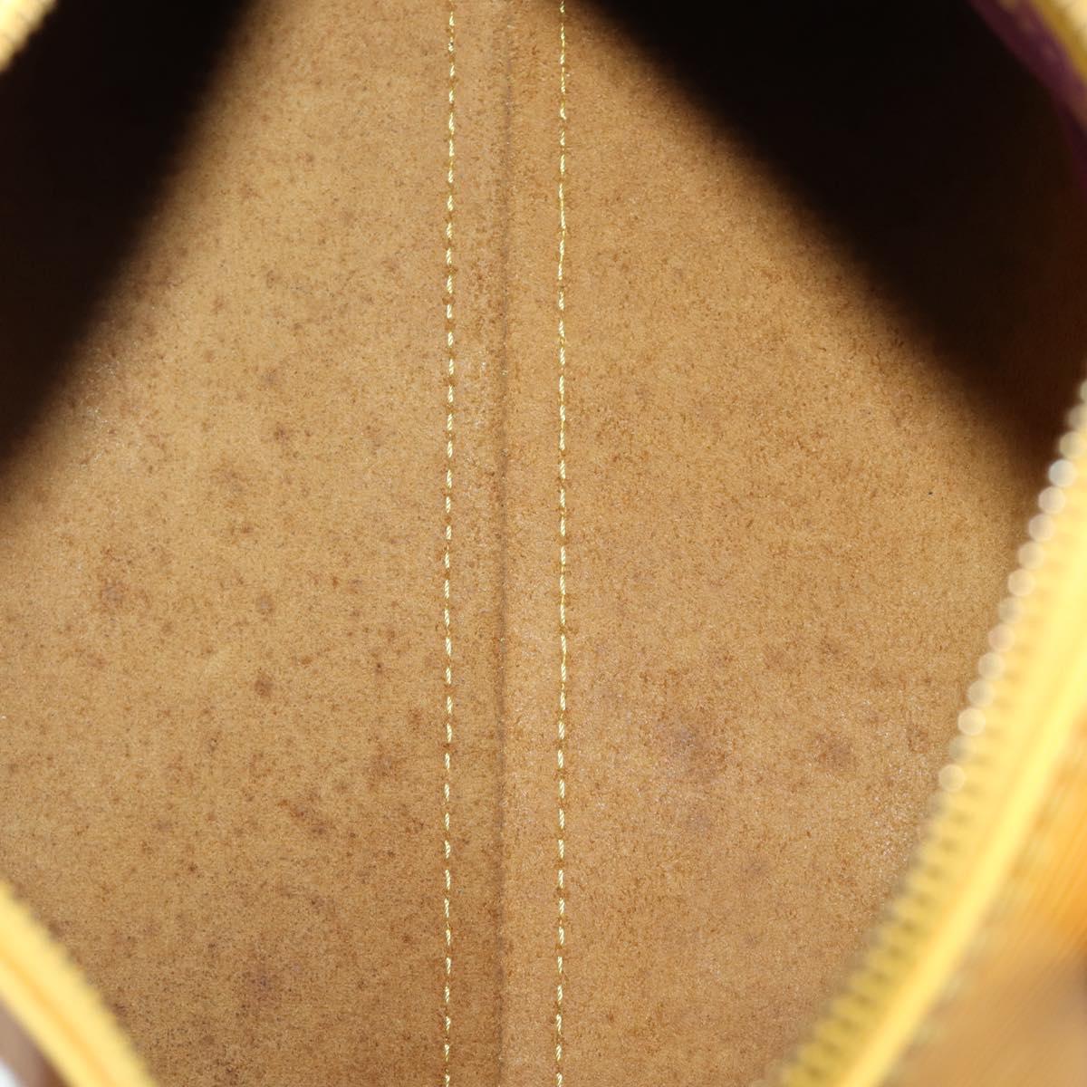 LOUIS VUITTON Epi Speedy 25 Hand Bag Tassili Yellow M43019 LV Auth 201455V