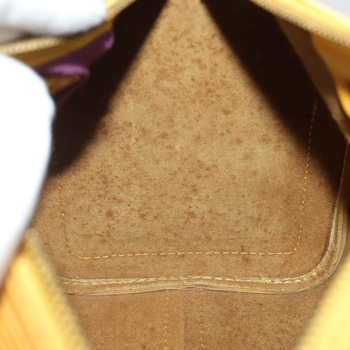 LOUIS VUITTON Epi Speedy 25 Hand Bag Tassili Yellow M43019 LV Auth 201455V