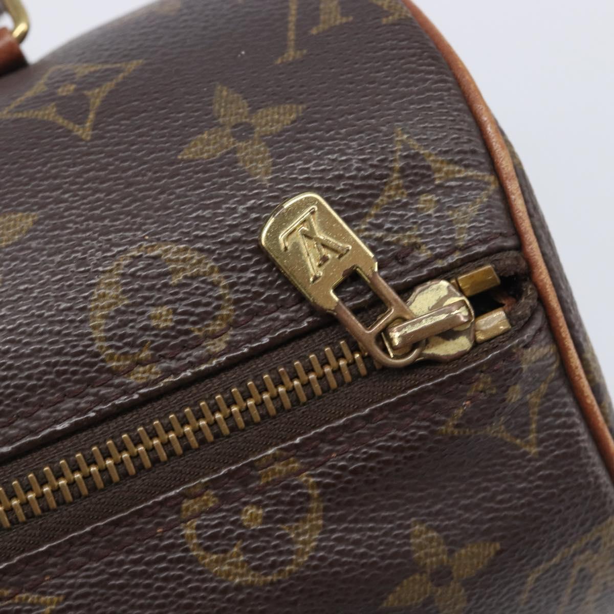 LOUIS VUITTON Monogram Papillon 26 Hand Bag M51386 LV Auth 201466