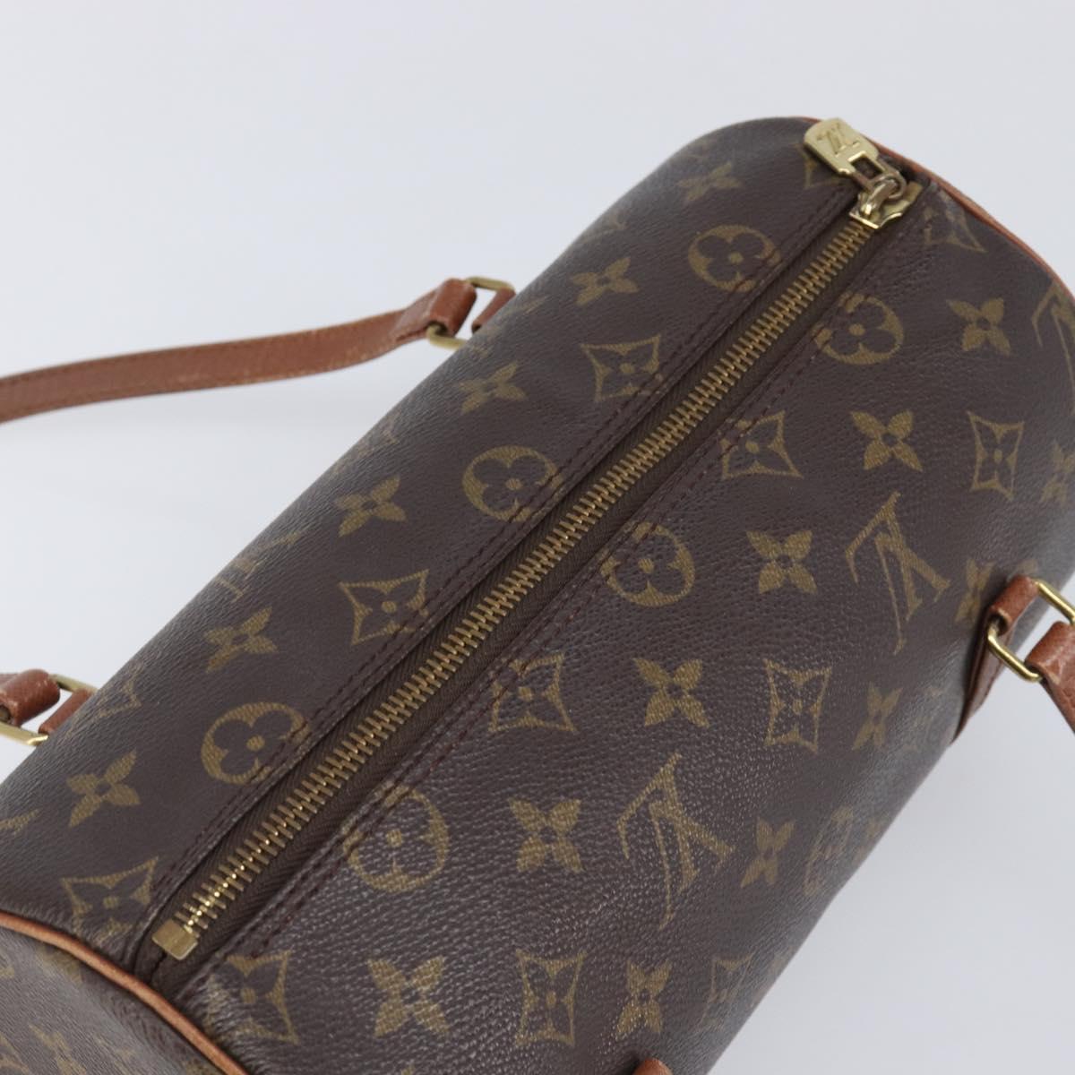 LOUIS VUITTON Monogram Papillon 26 Hand Bag M51386 LV Auth 201466