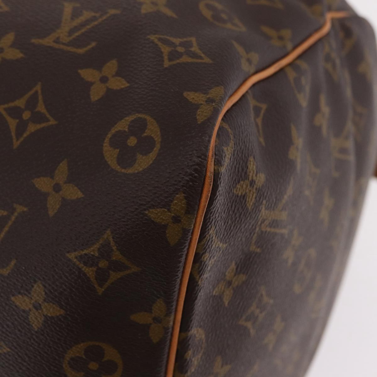 LOUIS VUITTON Monogram Keepall 60 Boston Bag M41422 LV Auth 201471V