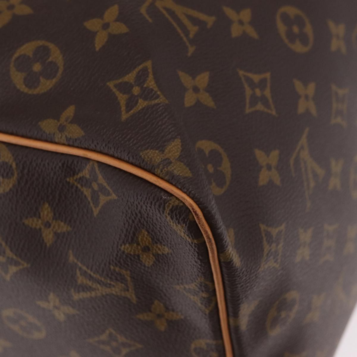 LOUIS VUITTON Monogram Keepall 60 Boston Bag M41422 LV Auth 201471V