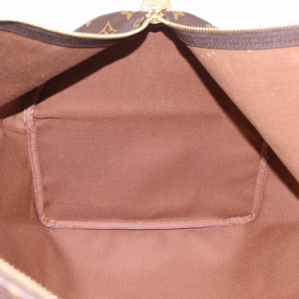 LOUIS VUITTON Monogram Keepall 60 Boston Bag M41422 LV Auth 201471V