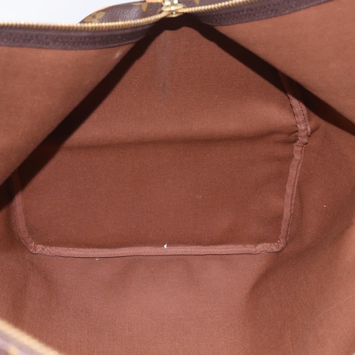 LOUIS VUITTON Monogram Keepall 60 Boston Bag M41422 LV Auth 201471V