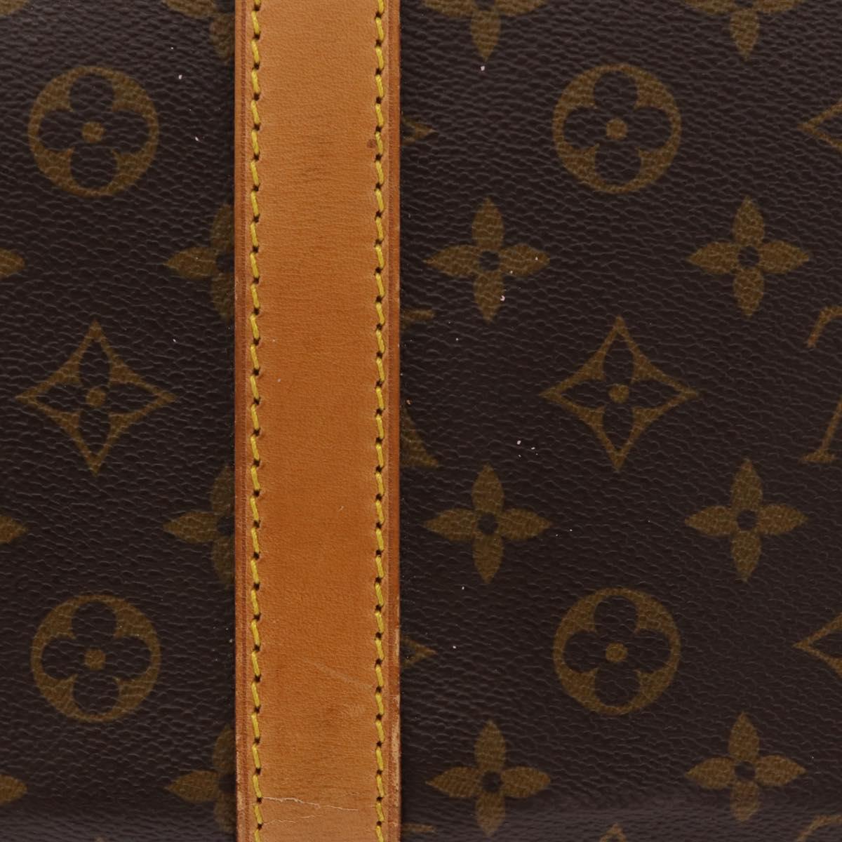 LOUIS VUITTON Monogram Keepall 60 Boston Bag M41422 LV Auth 201471V