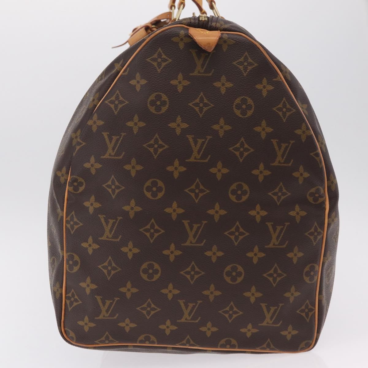 LOUIS VUITTON Monogram Keepall 60 Boston Bag M41422 LV Auth 201471V