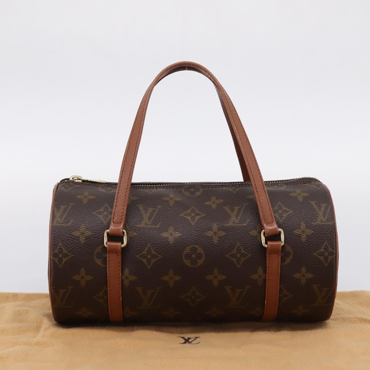 LOUIS VUITTON Monogram Papillon 26 Hand Bag M51386 LV Auth 201472V