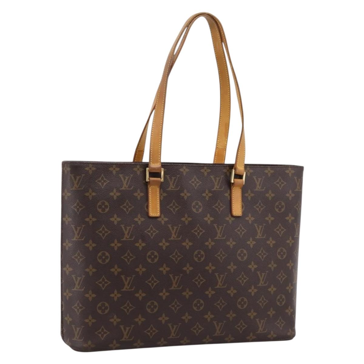 LOUIS VUITTON Monogram Luco Tote Bag M51155 LV Auth 201473