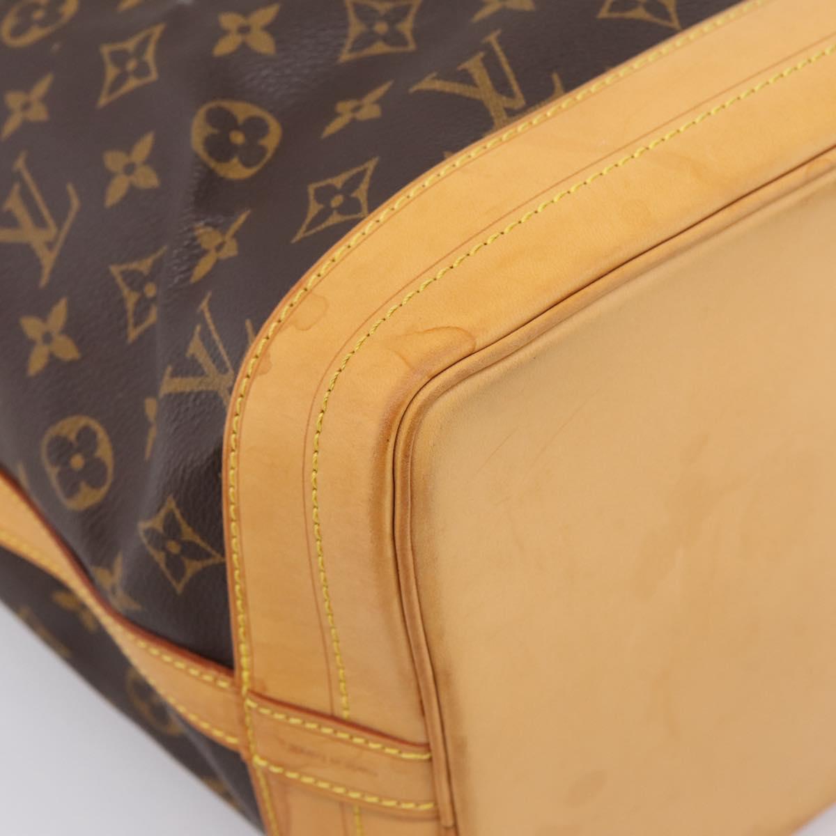 LOUIS VUITTON Monogram Noe Shoulder Bag M42224 LV Auth 201475V