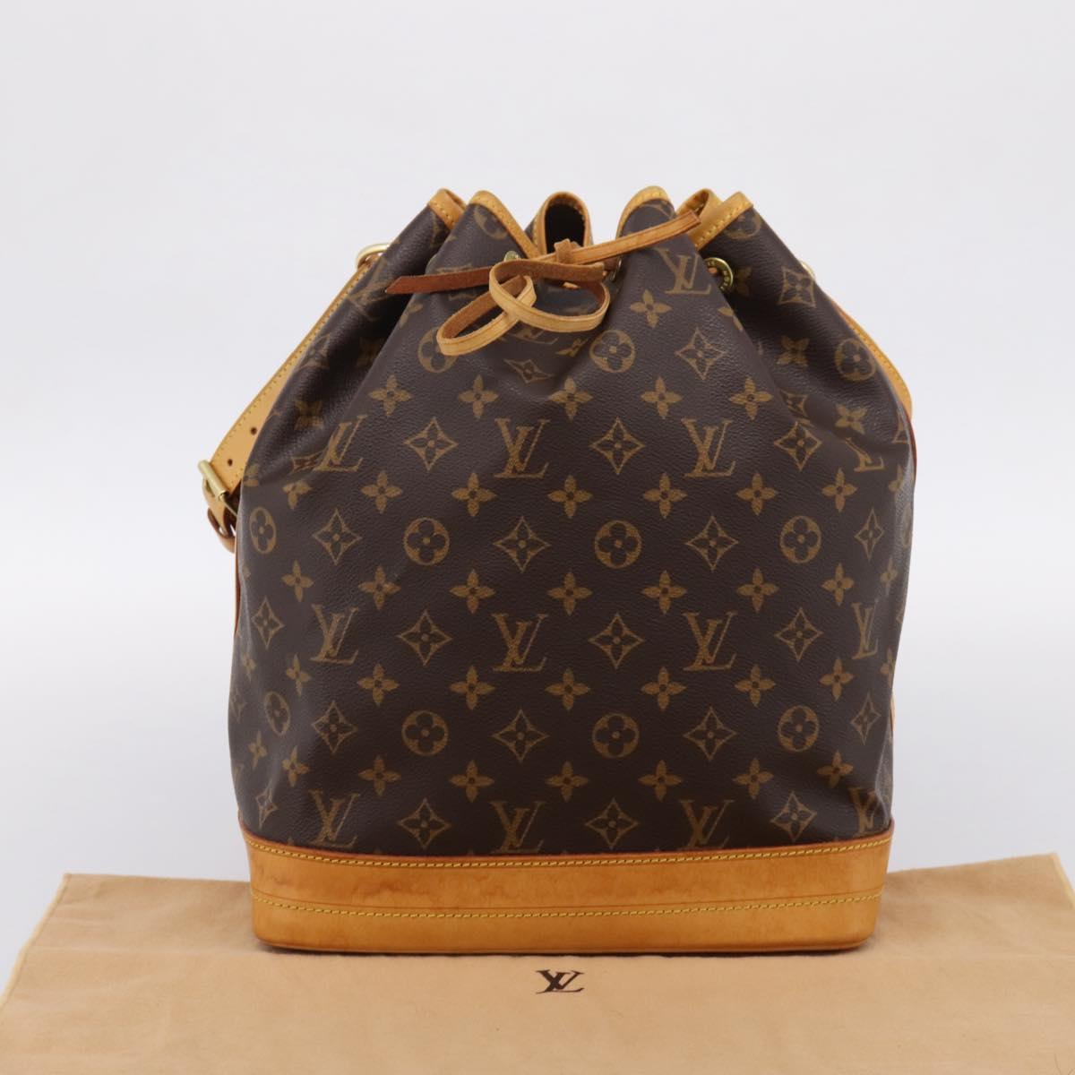 LOUIS VUITTON Monogram Noe Shoulder Bag M42224 LV Auth 201475V