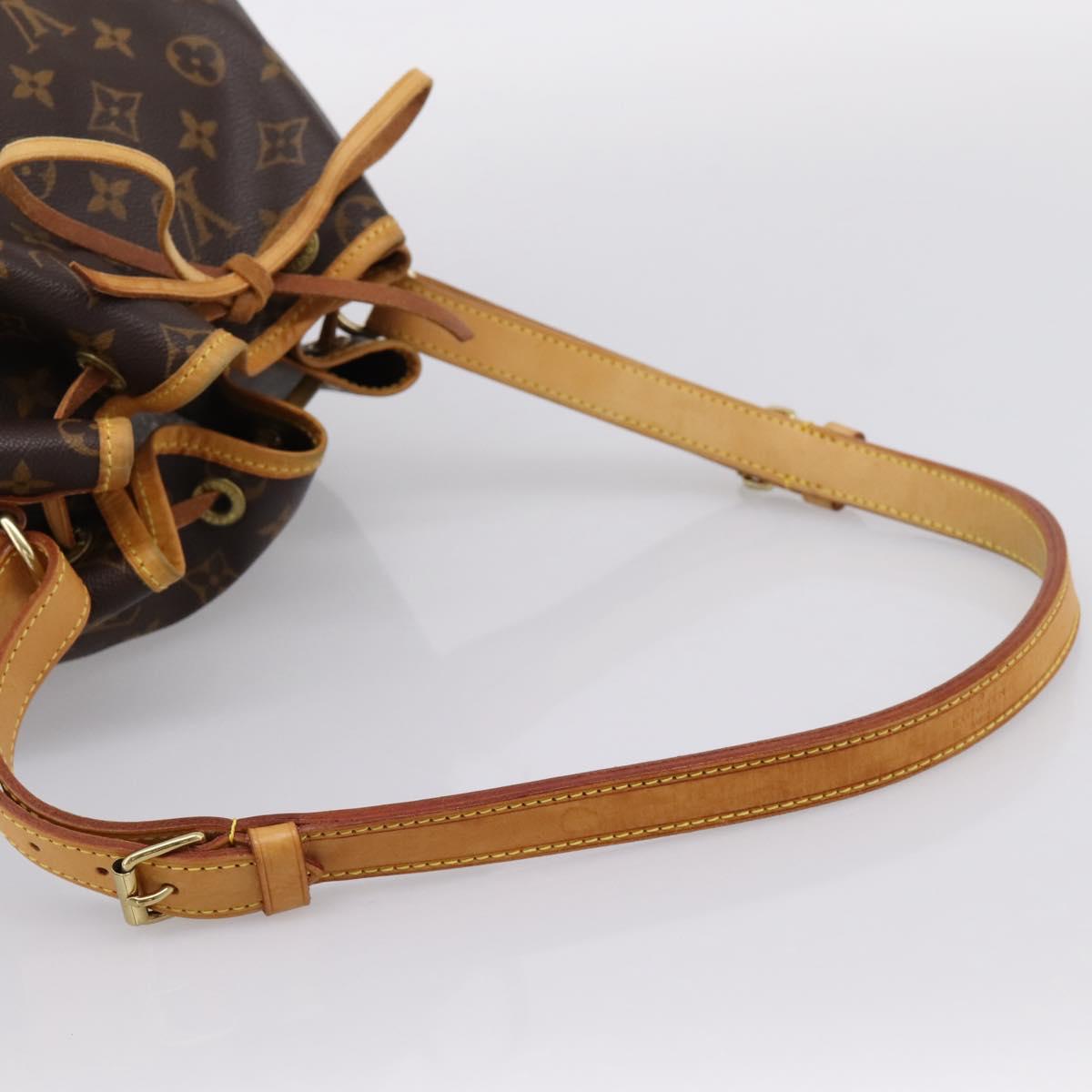 LOUIS VUITTON Monogram Noe Shoulder Bag M42224 LV Auth 201475V