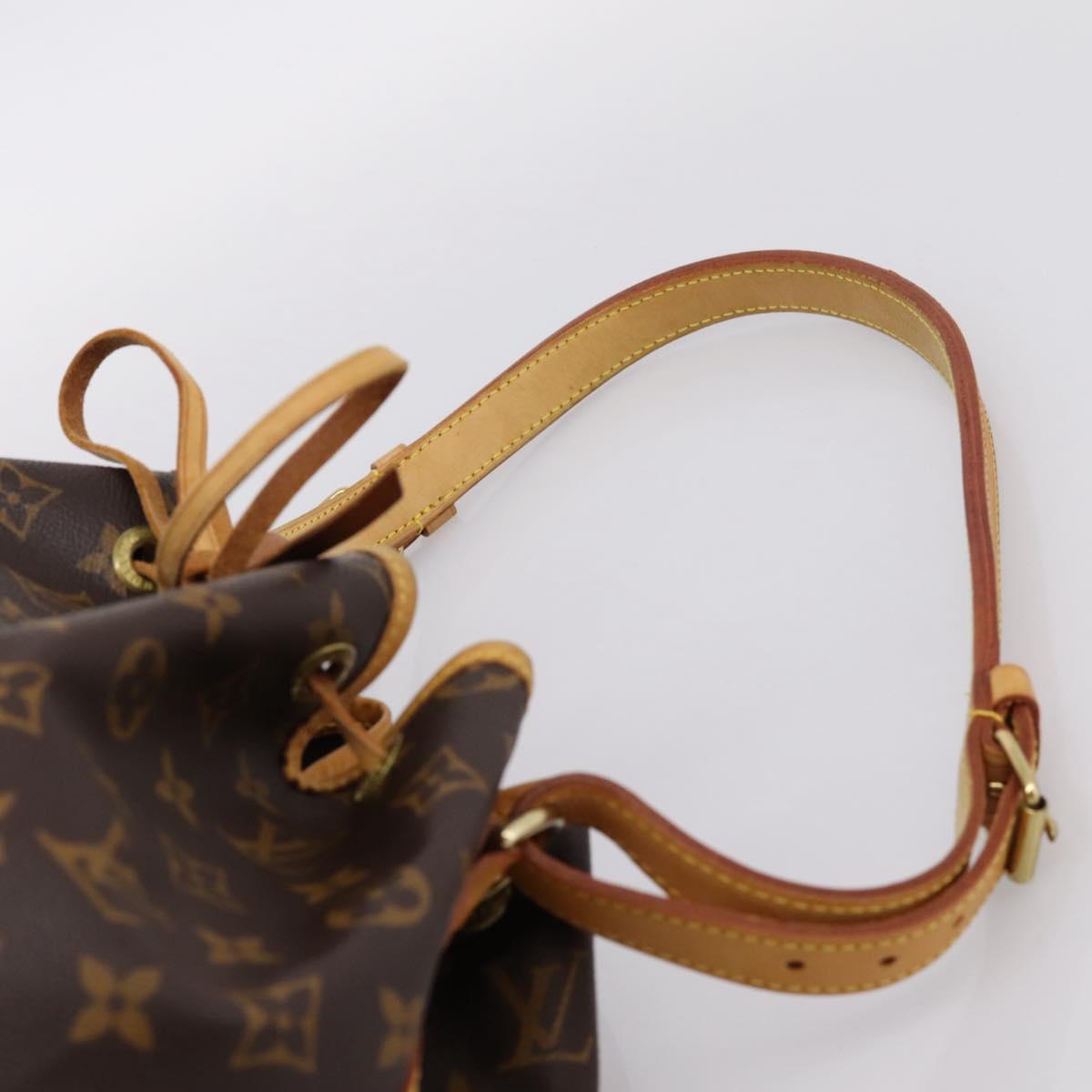 LOUIS VUITTON Monogram Noe Shoulder Bag M42224 LV Auth 201475V