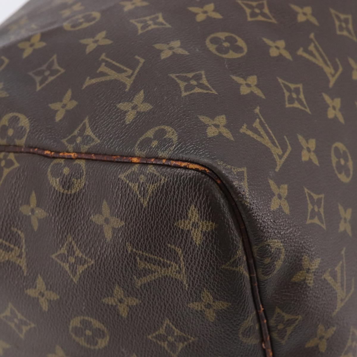 LOUIS VUITTON Monogram Keepall 55 Boston Bag M41424 LV Auth 201479