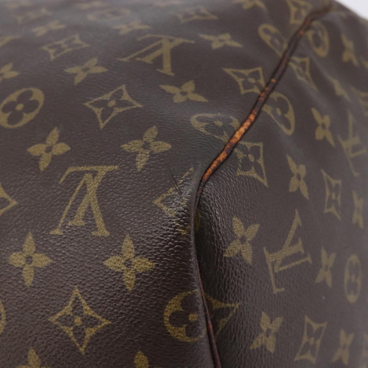 LOUIS VUITTON Monogram Keepall 55 Boston Bag M41424 LV Auth 201479