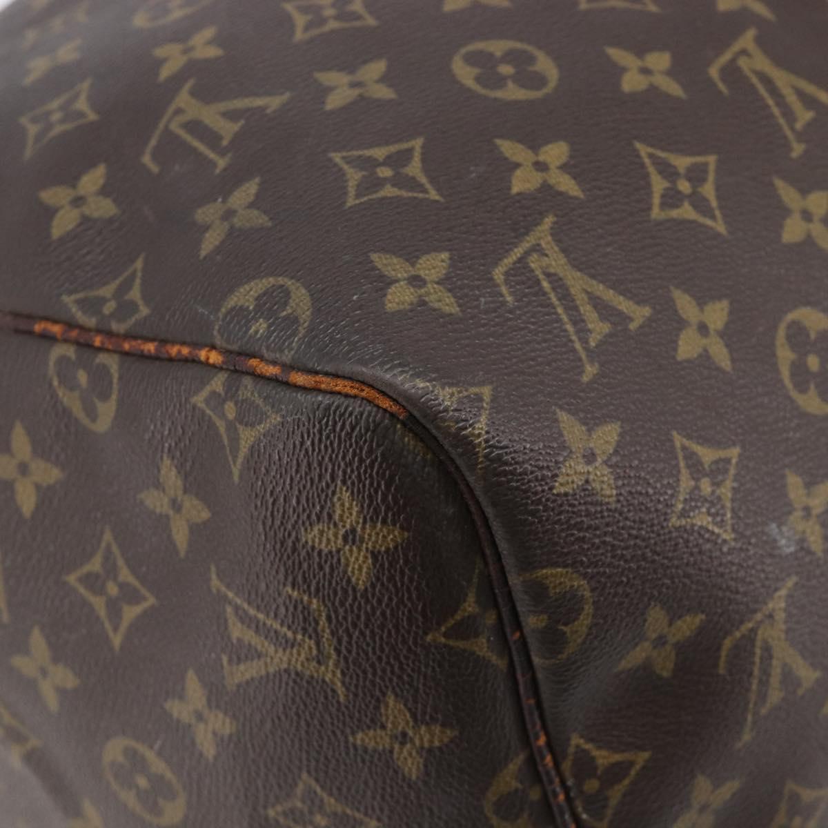 LOUIS VUITTON Monogram Keepall 55 Boston Bag M41424 LV Auth 201479