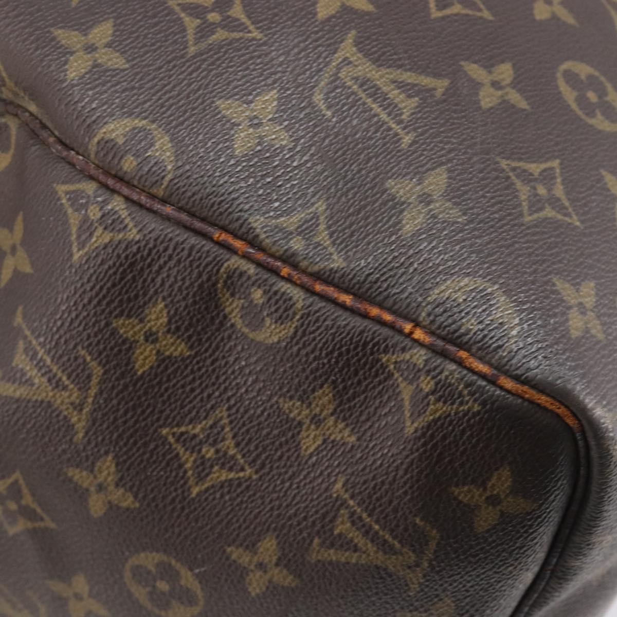 LOUIS VUITTON Monogram Keepall 55 Boston Bag M41424 LV Auth 201479