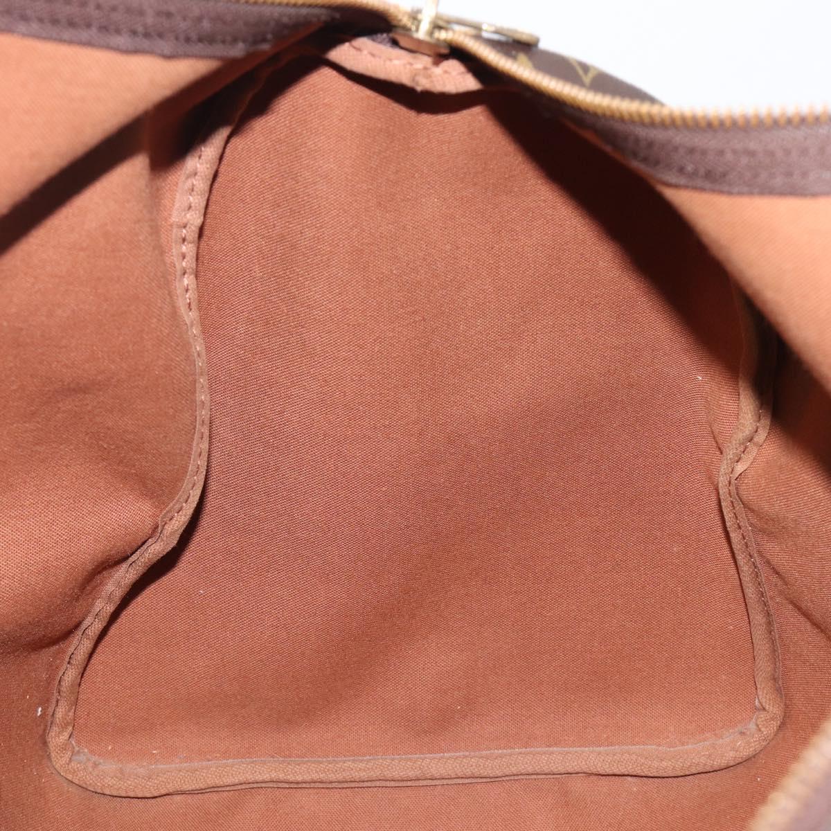 LOUIS VUITTON Monogram Keepall 55 Boston Bag M41424 LV Auth 201479