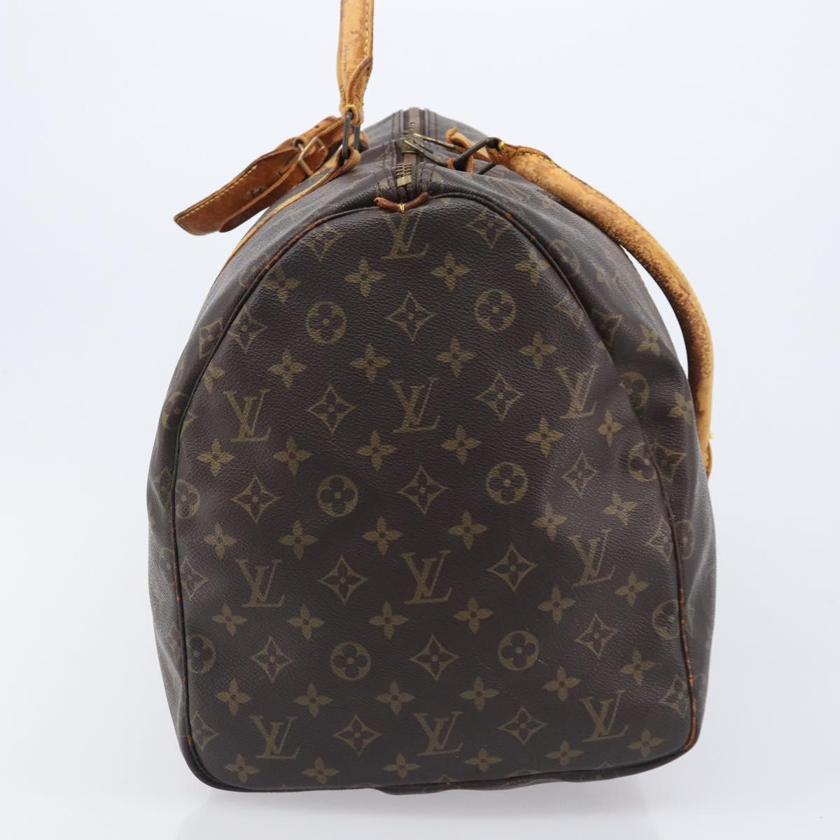 LOUIS VUITTON Monogram Keepall 55 Boston Bag M41424 LV Auth 201479