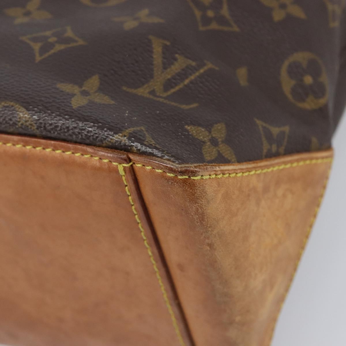 LOUIS VUITTON Monogram Cabas Piano Tote Bag M51148 LV Auth 201480