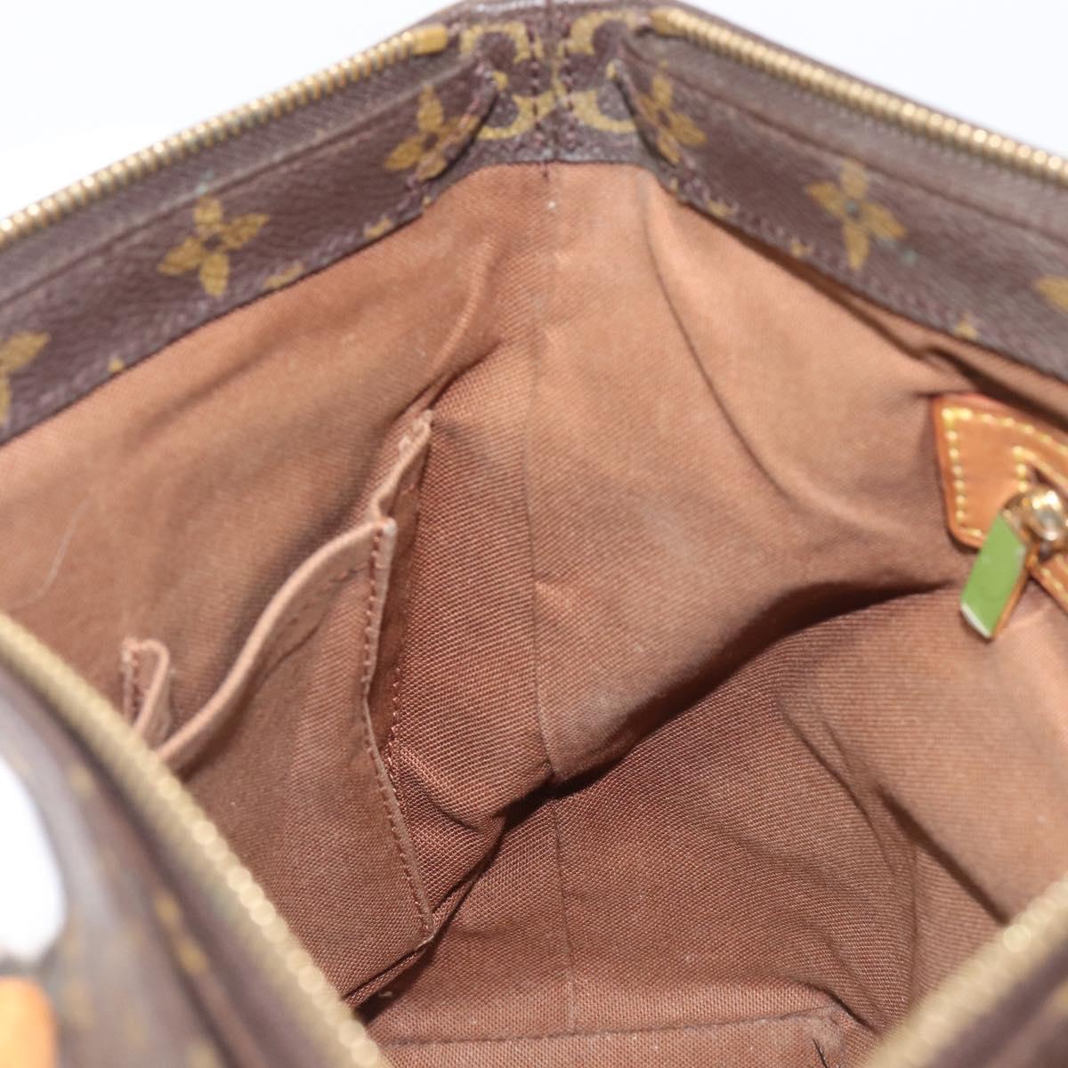 LOUIS VUITTON Monogram Cabas Piano Tote Bag M51148 LV Auth 201480
