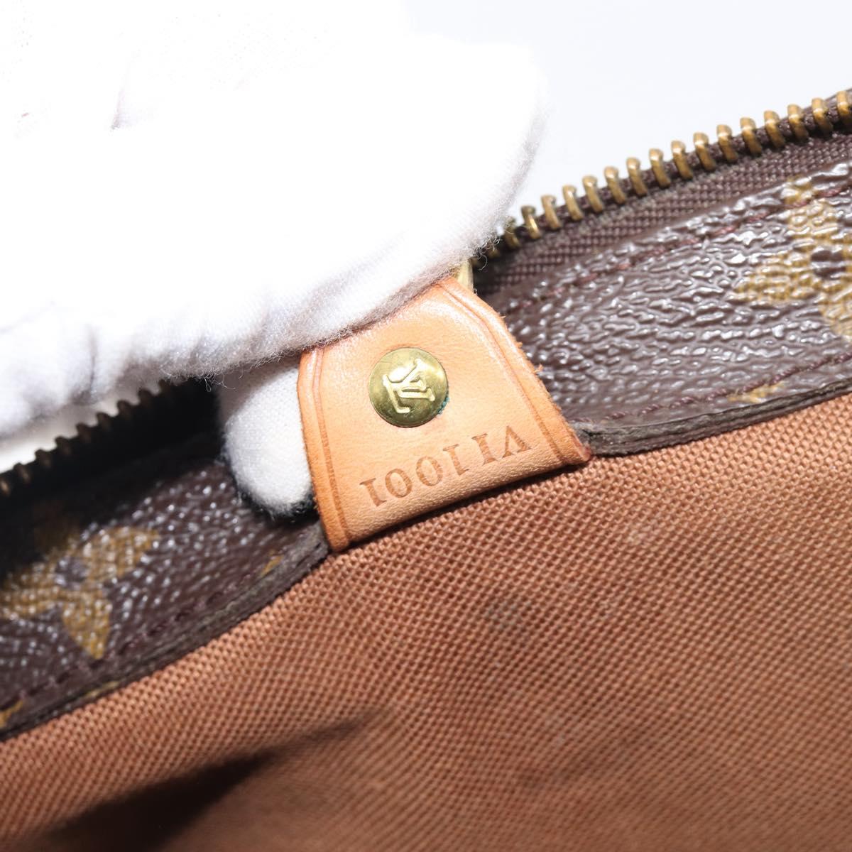 LOUIS VUITTON Monogram Cabas Piano Tote Bag M51148 LV Auth 201480