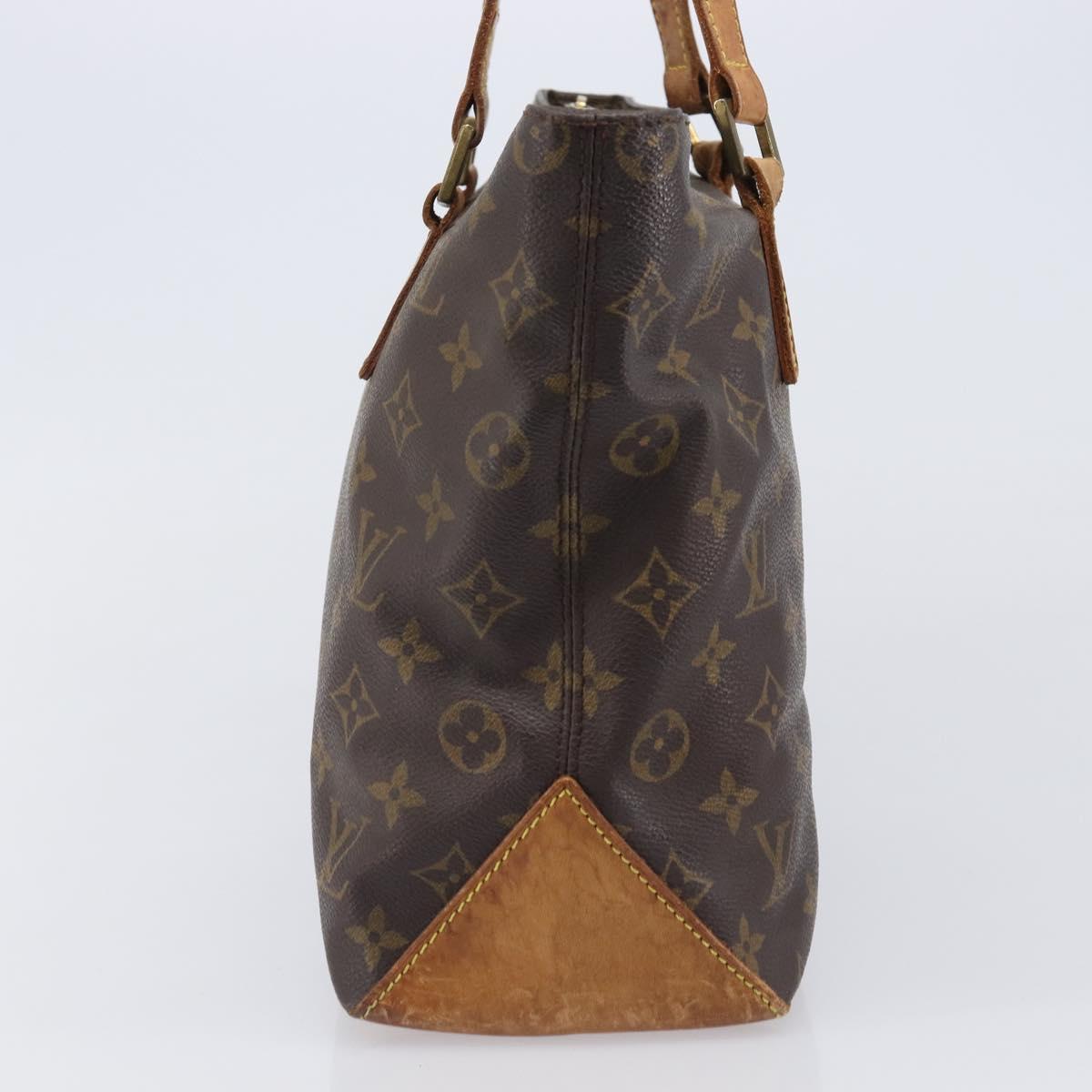 LOUIS VUITTON Monogram Cabas Piano Tote Bag M51148 LV Auth 201480