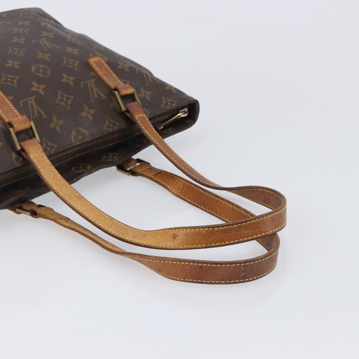 LOUIS VUITTON Monogram Cabas Piano Tote Bag M51148 LV Auth 201480