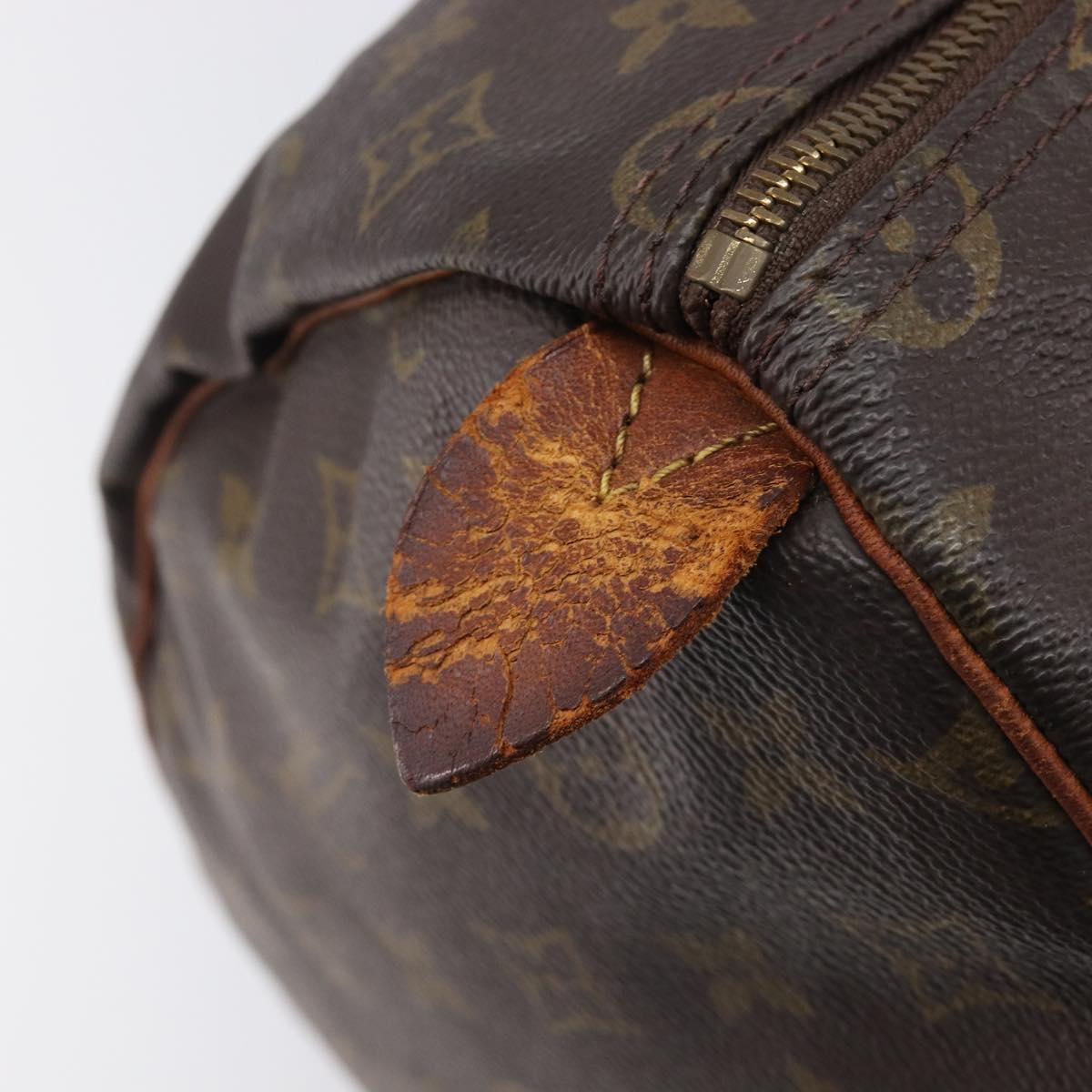 LOUIS VUITTON Monogram Speedy 35 Hand Bag M41524 LV Auth 201481
