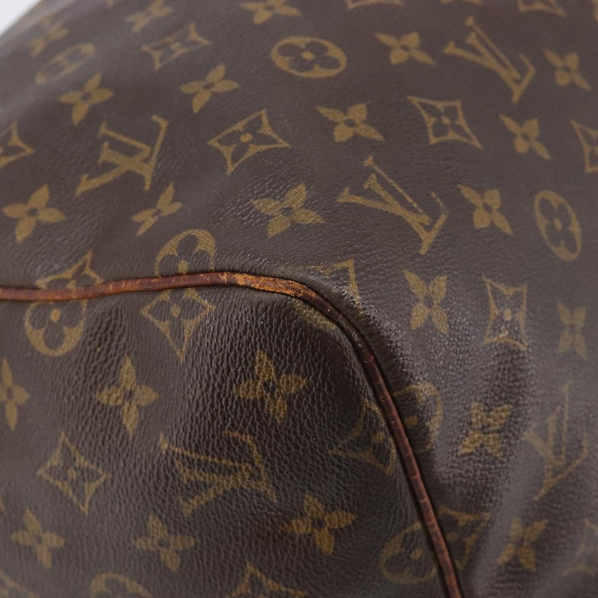 LOUIS VUITTON Monogram Keepall 55 Boston Bag M41424 LV Auth 201482