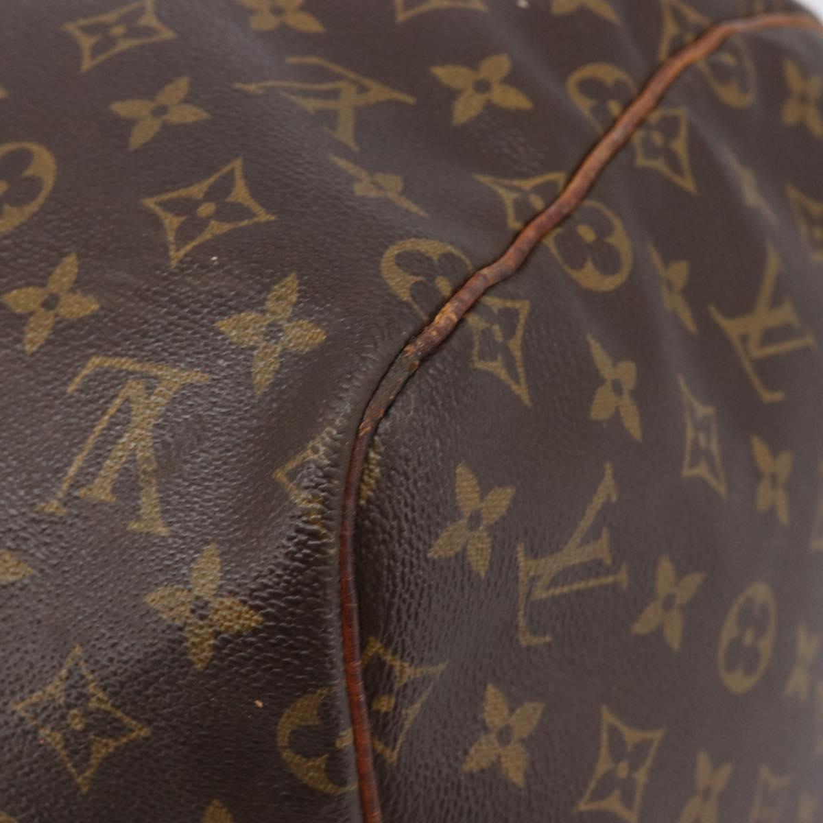LOUIS VUITTON Monogram Keepall 55 Boston Bag M41424 LV Auth 201482