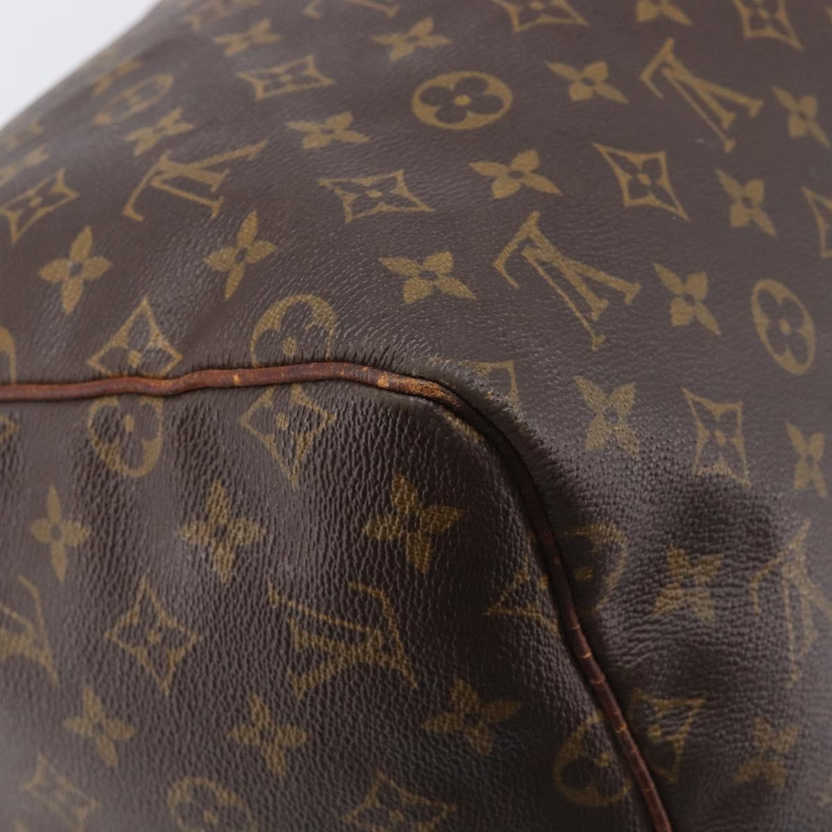 LOUIS VUITTON Monogram Keepall 55 Boston Bag M41424 LV Auth 201482