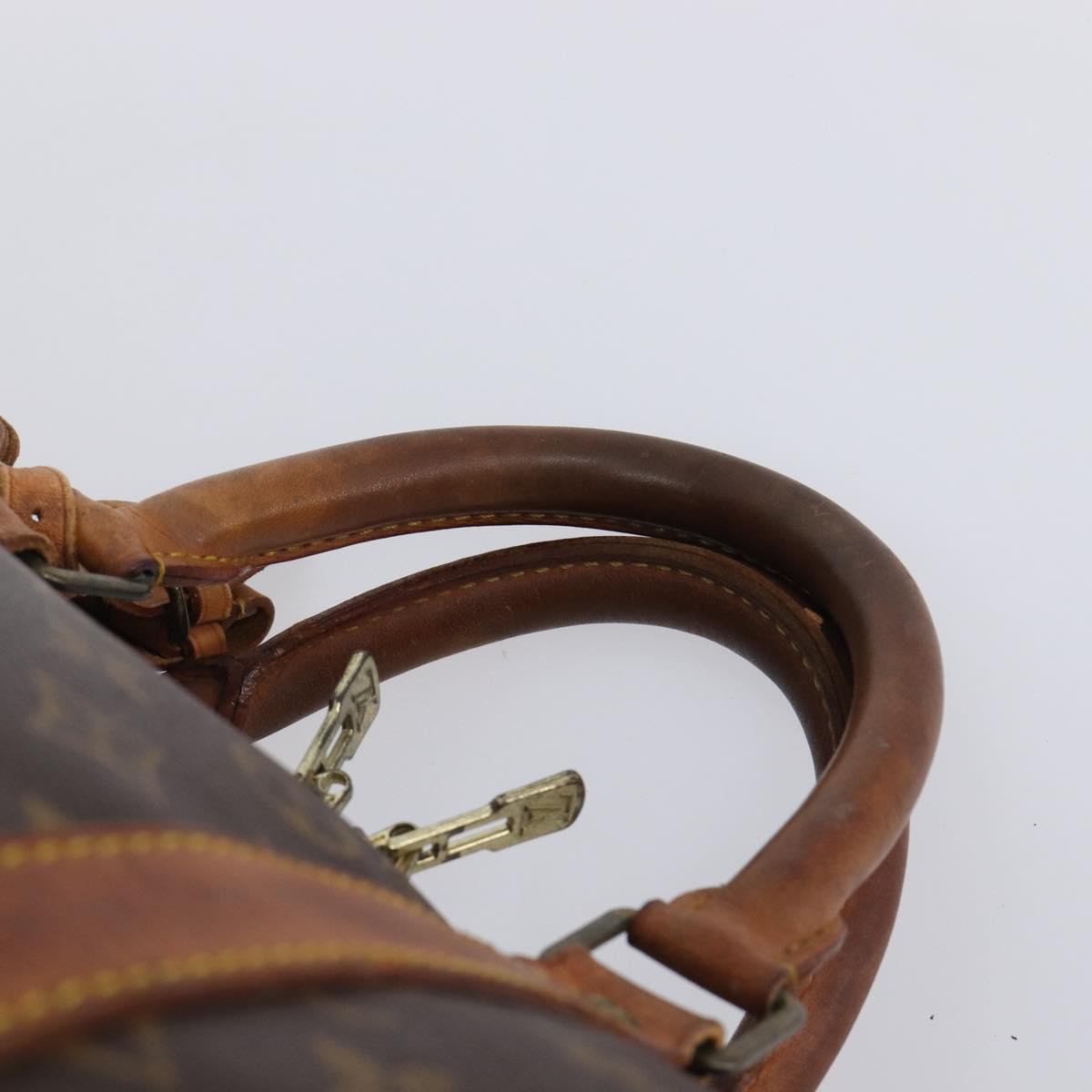 LOUIS VUITTON Monogram Keepall 55 Boston Bag M41424 LV Auth 201482