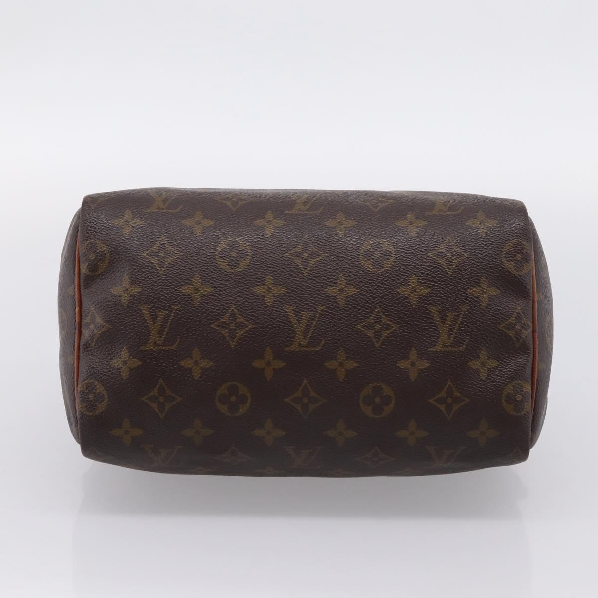 LOUIS VUITTON Monogram Speedy 25 Hand Bag M41528 LV Auth 201491